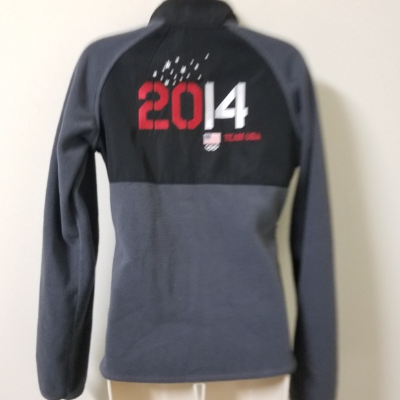 2014 USA Olympic Team Full Zip Fleece Jacket - Picture 3 of 5
